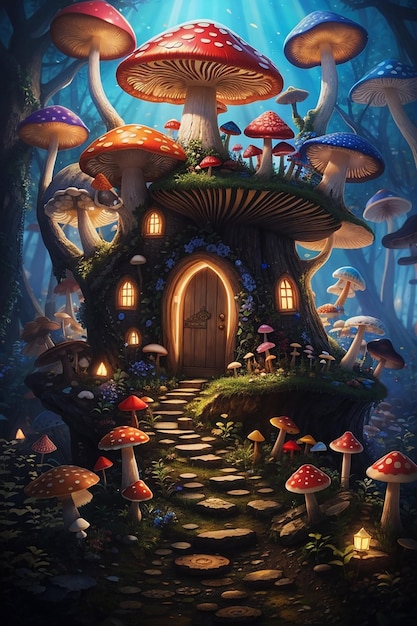 Premium Ai Image Enter A Land Of Dreams And Imagination Where The Premium Ai Image Enter A Land Of Dreams And Imagination Where The